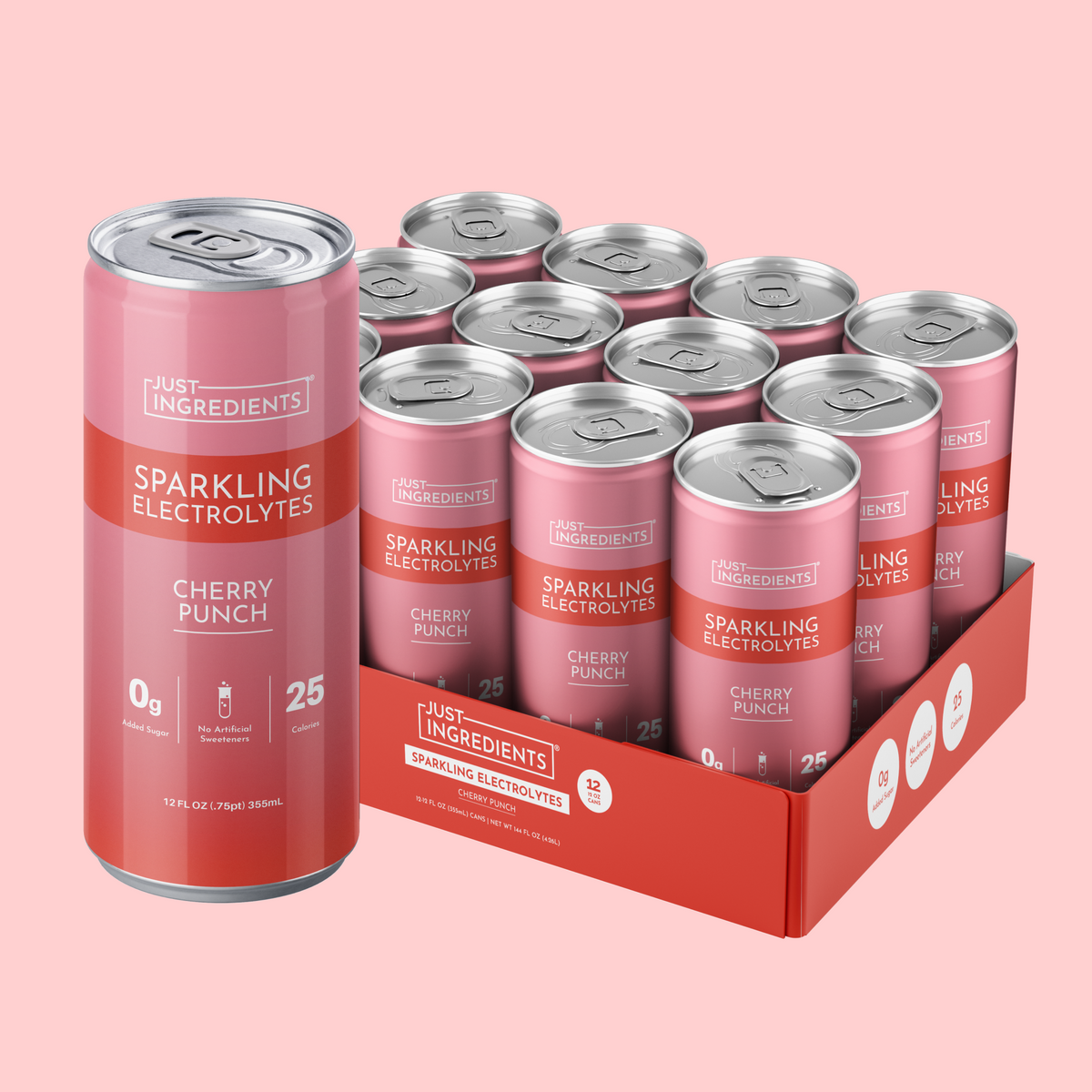 Just Ingredients Sparkling Electrolytes RTD