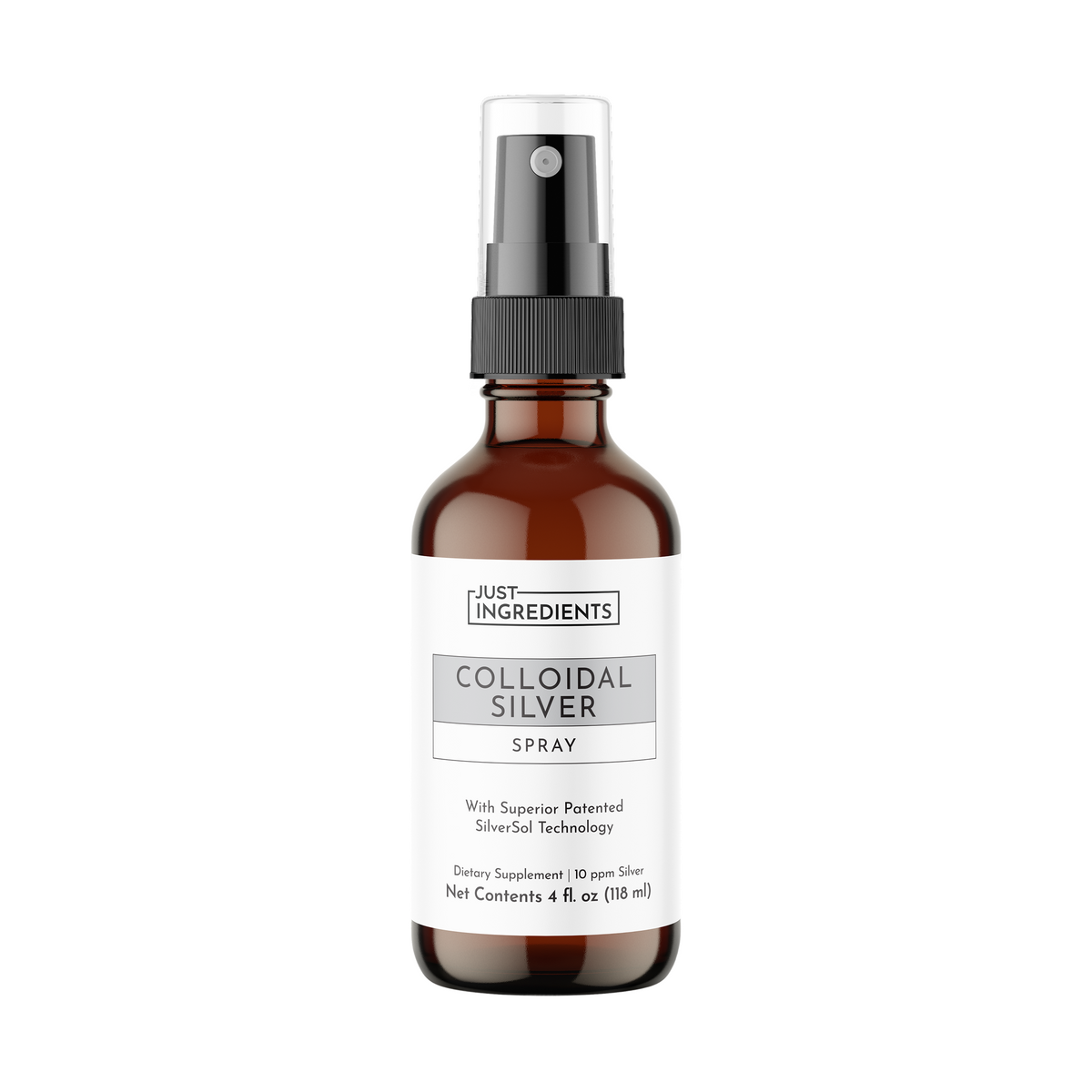 Just Ingredients Colloidal Silver Spray