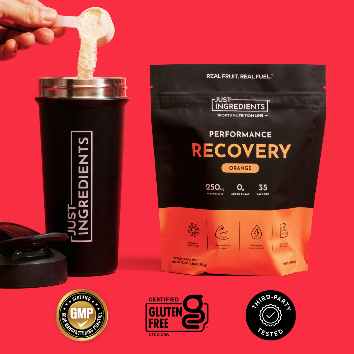 Just Ingredients Sports Line Recovery Powder