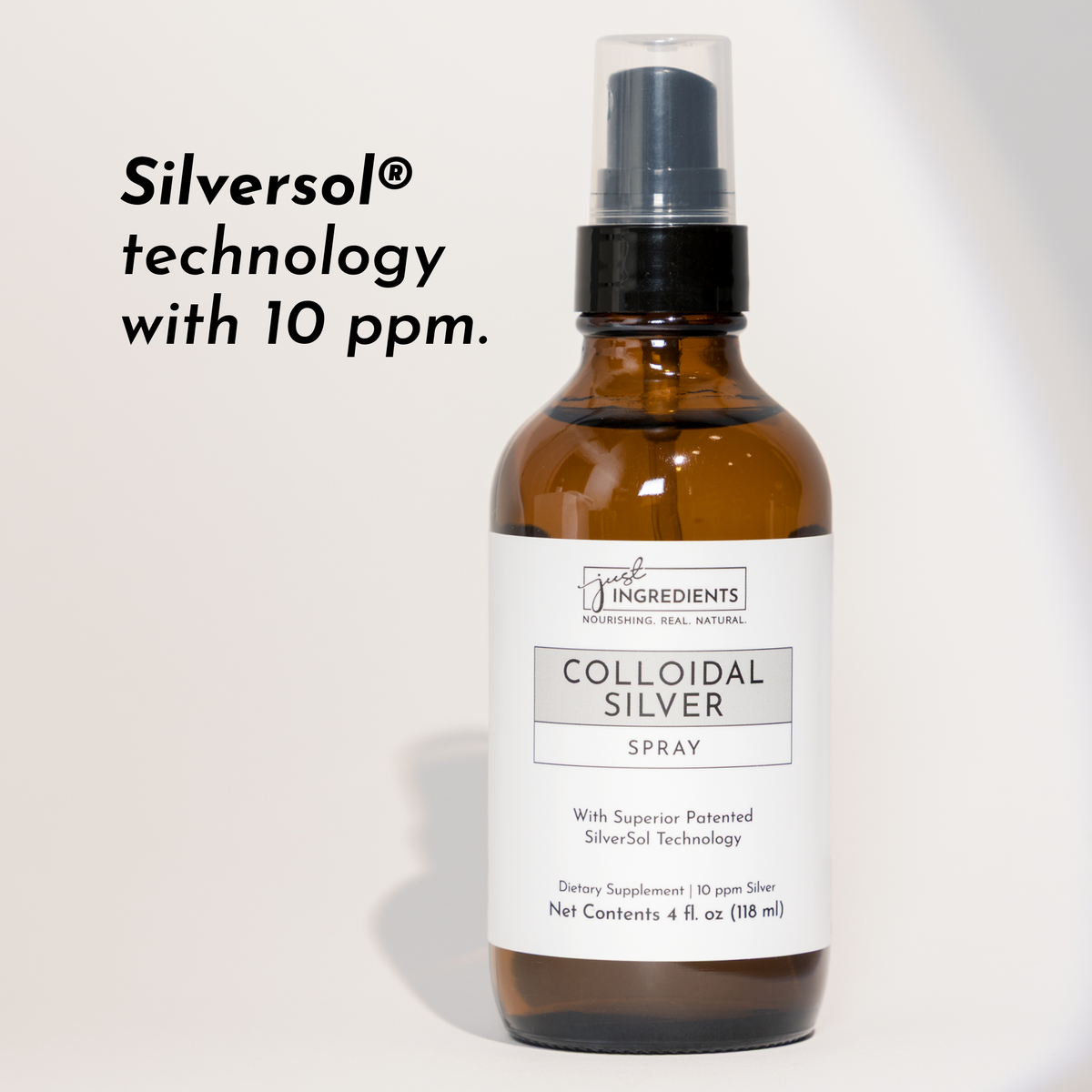 Just Ingredients Colloidal Silver Spray