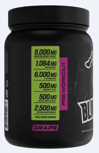 Bucked Up | Black Ant PreWorkout - Creatine, Pump & Strength Powder