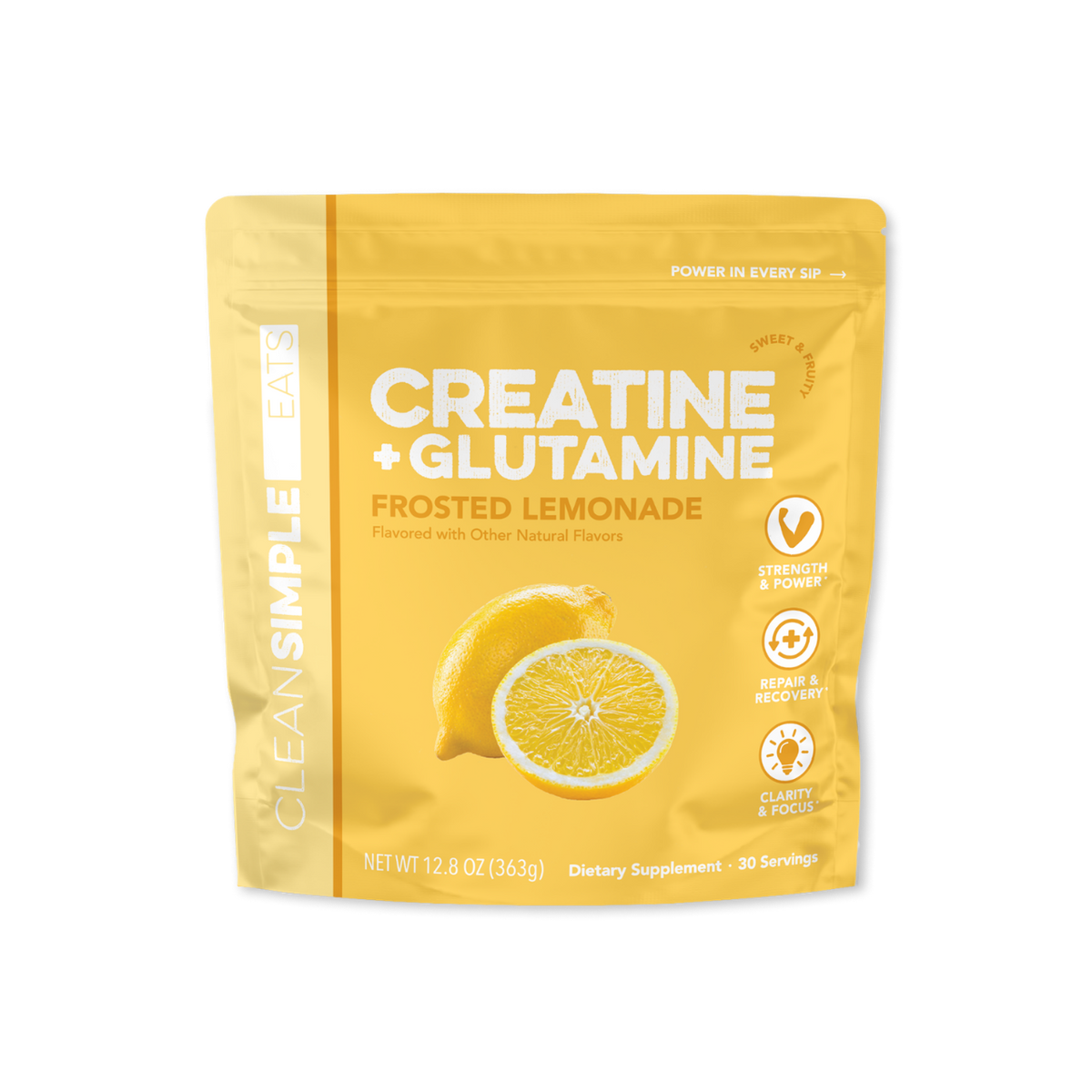 Clean Simple Eats Creatine + Glutamine