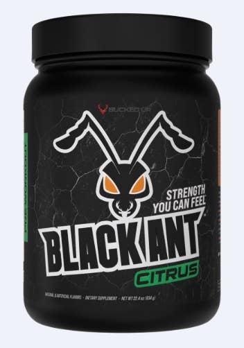 Bucked Up | Black Ant PreWorkout - Creatine, Pump & Strength Powder