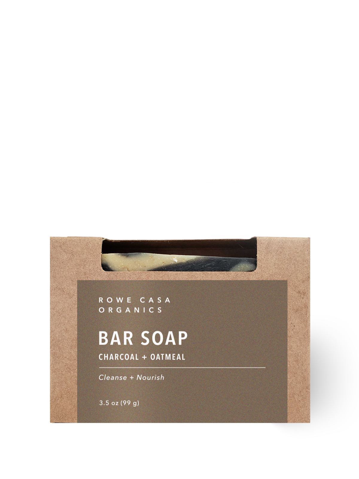 Rowe Casa | Bar Soap - Charcoal + Oatmeal