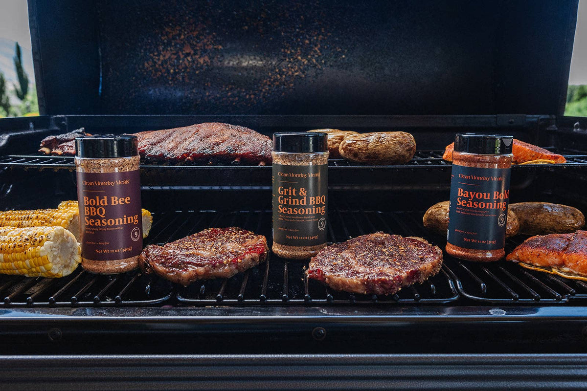 Clean Monday | Grit & Grind BBQ Seasoning