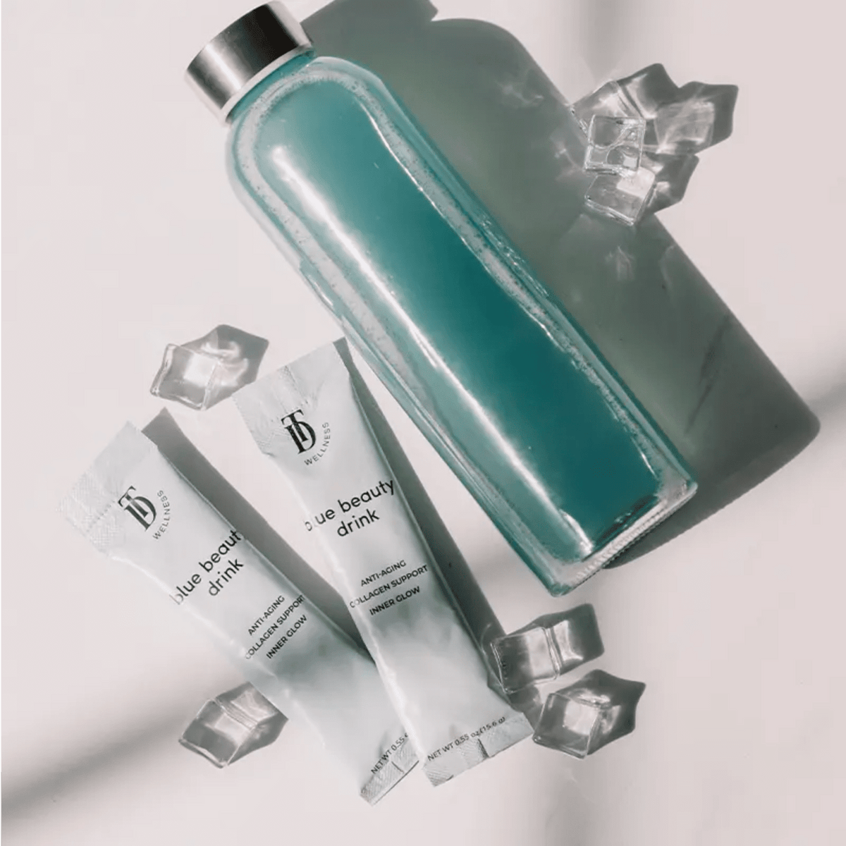 Taylor Dukes | Blue Beauty Drink