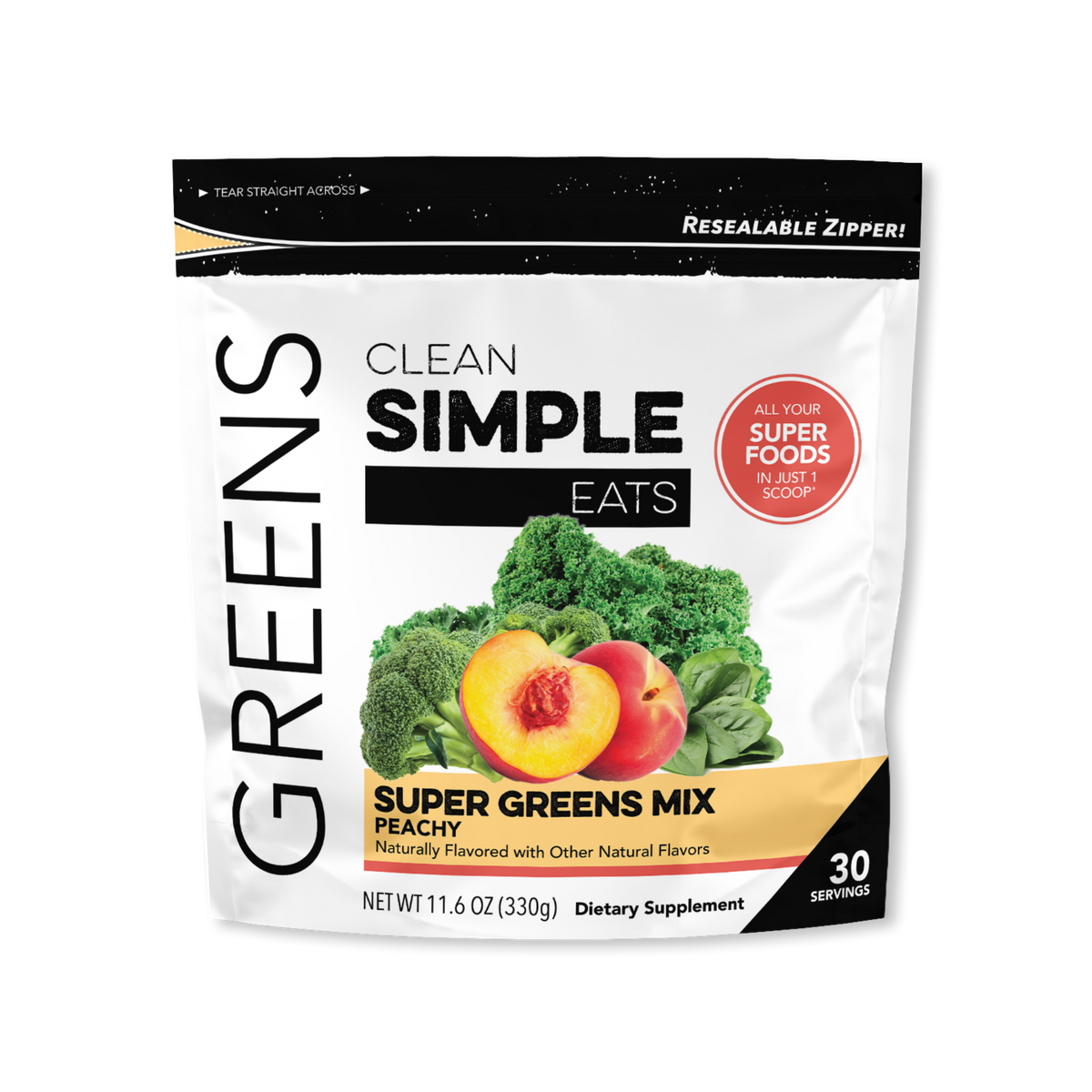 Clean Simple Eats Greens Mix