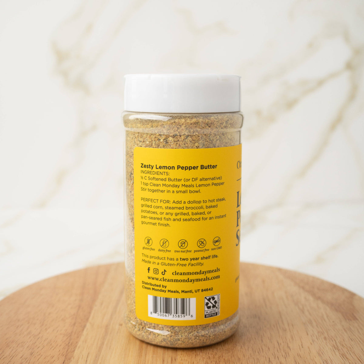 Clean Monday | Lemon Pepper Seasoning