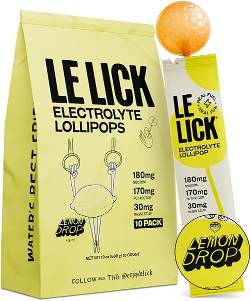 Electrolyte Lollipops - Lemon Drop