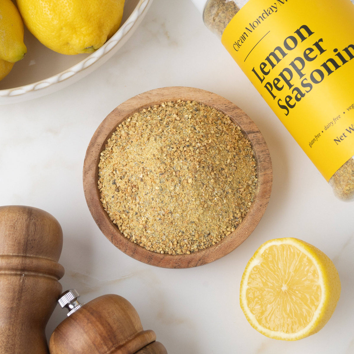 Clean Monday | Lemon Pepper Seasoning