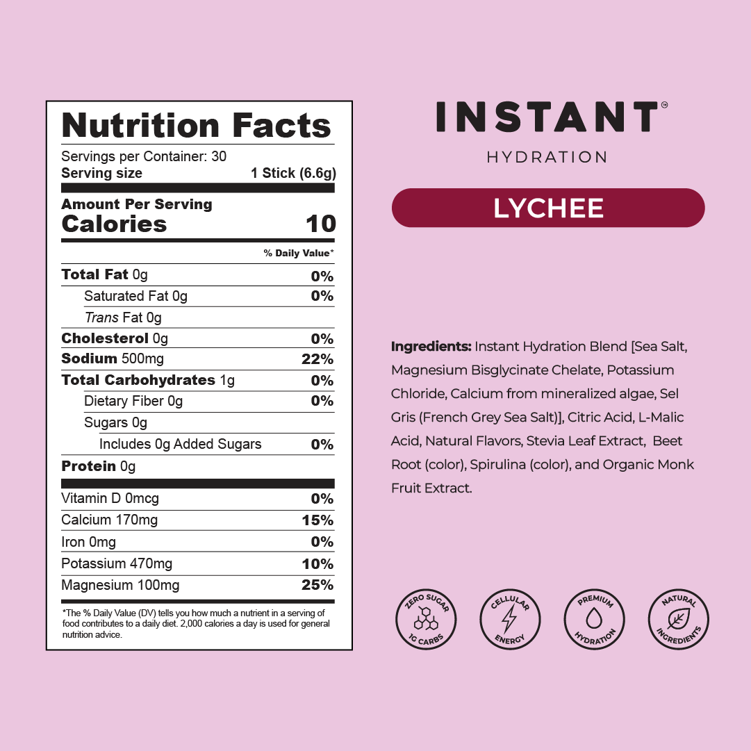 Instant Hydration | Premium Electrolyte Drink Mix