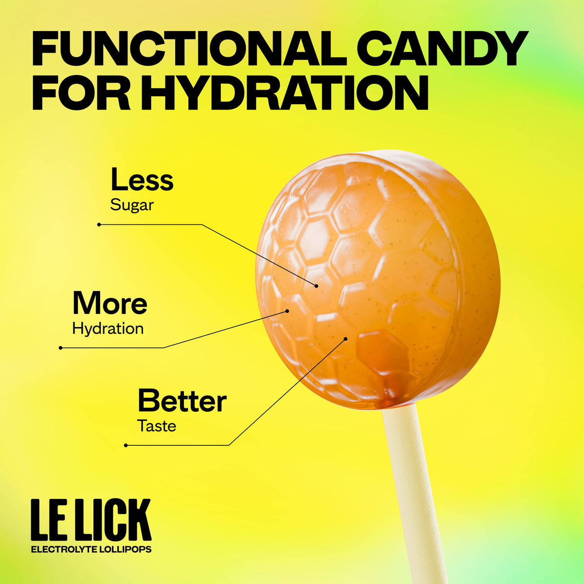 LeLick | Electrolyte Lollipops