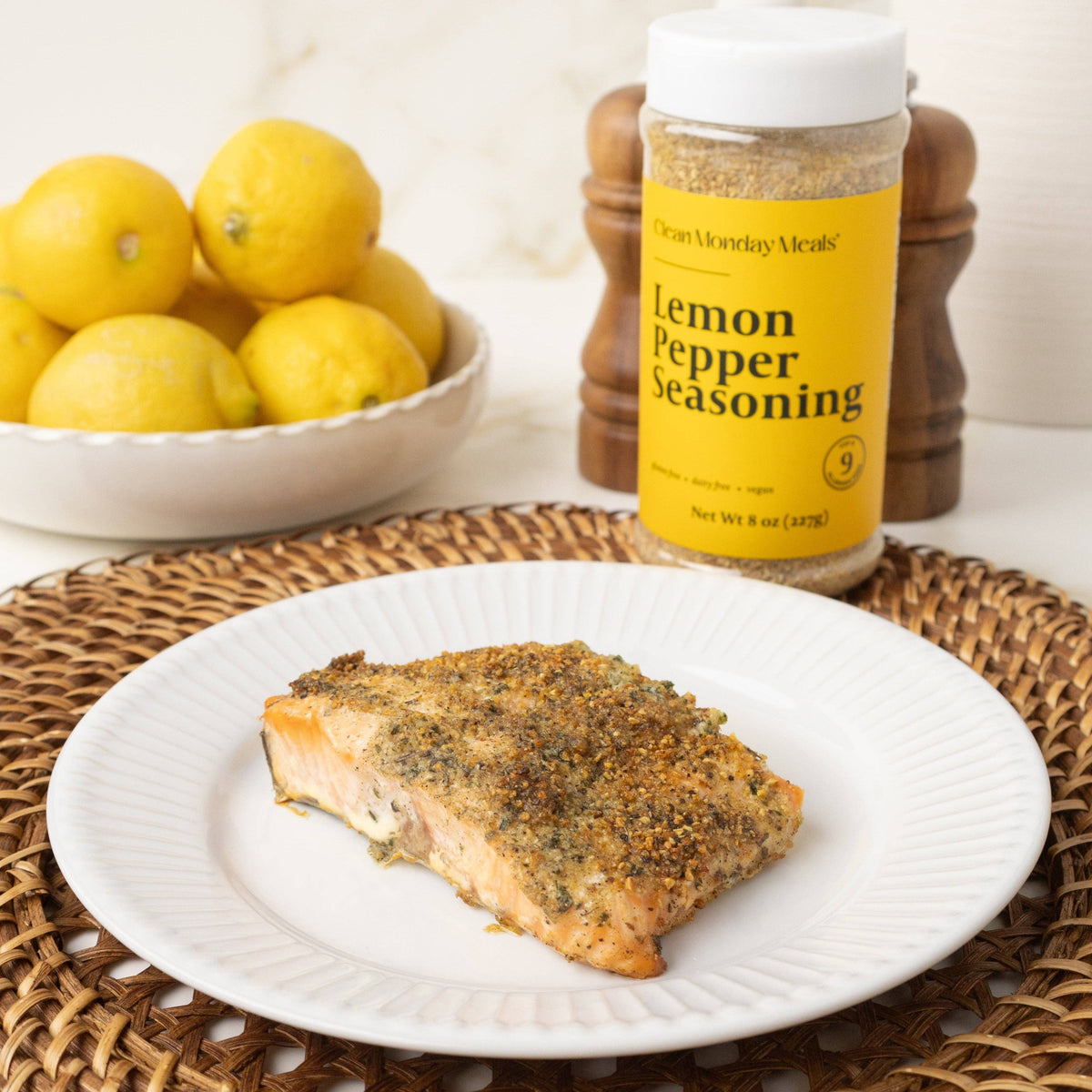 Clean Monday | Lemon Pepper Seasoning