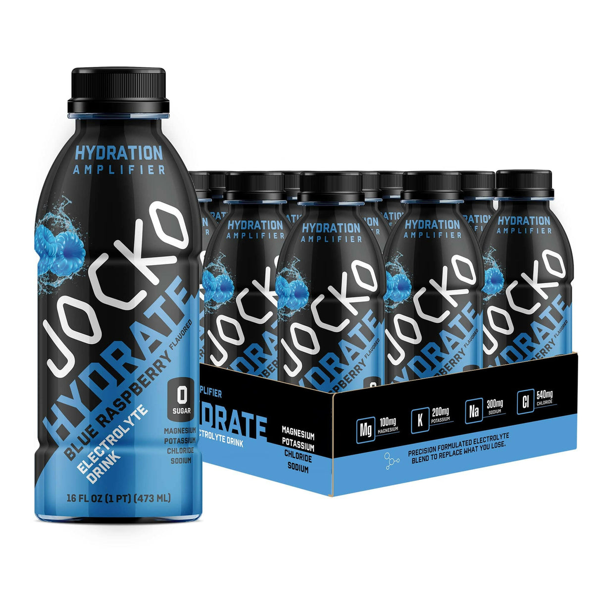 Jocko Hydrate Blue Raspberry 12 Pack
