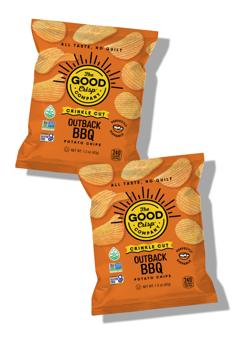 Good Crisp Crinkle Cut Outback BBQ 1.5 oz bag