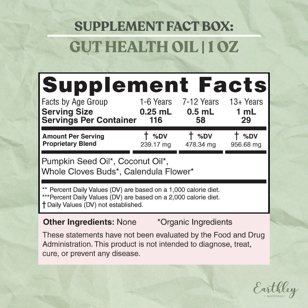 Earthley Gut Health Oil
