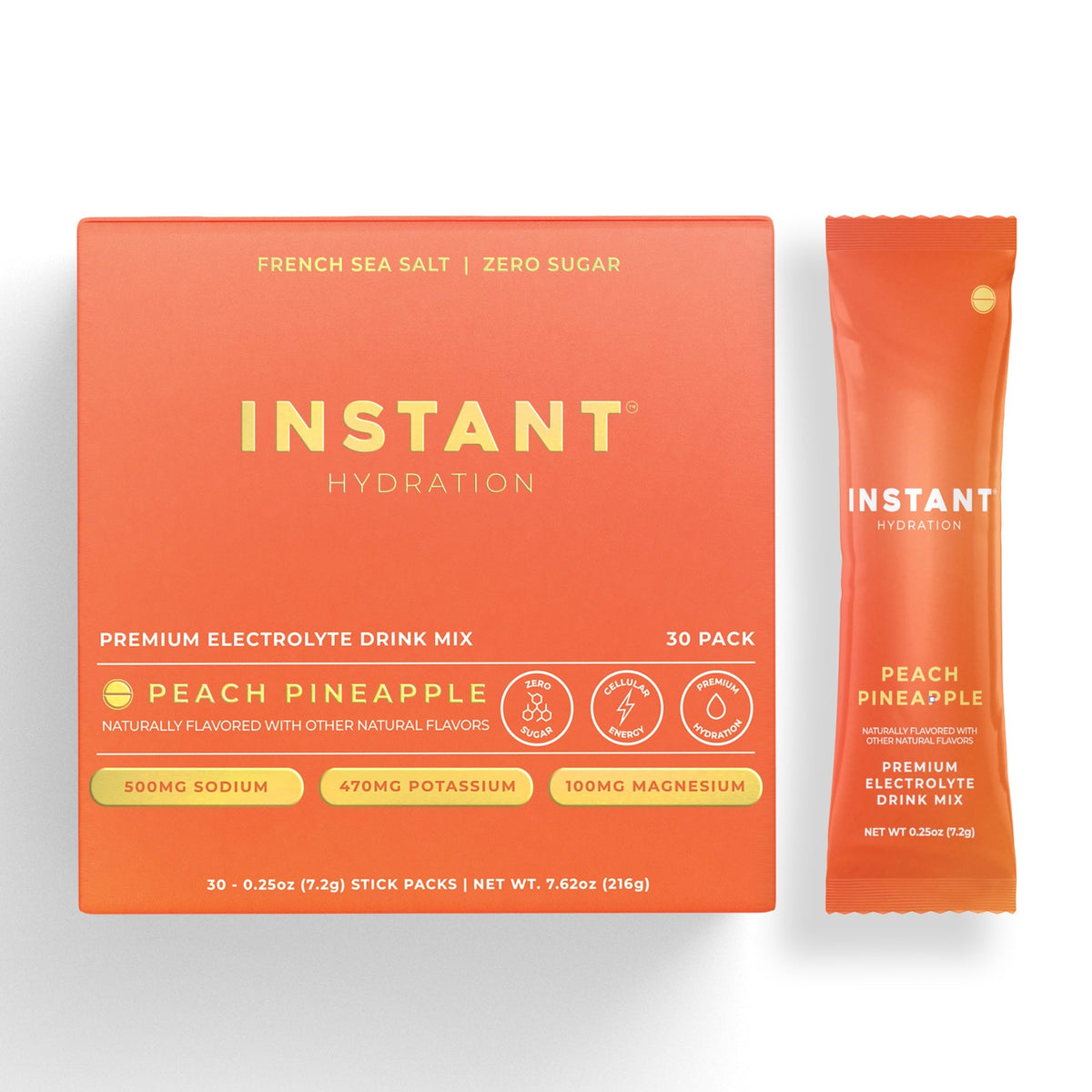 Premium Electrolyte Drink Mix - Peach Pineapple