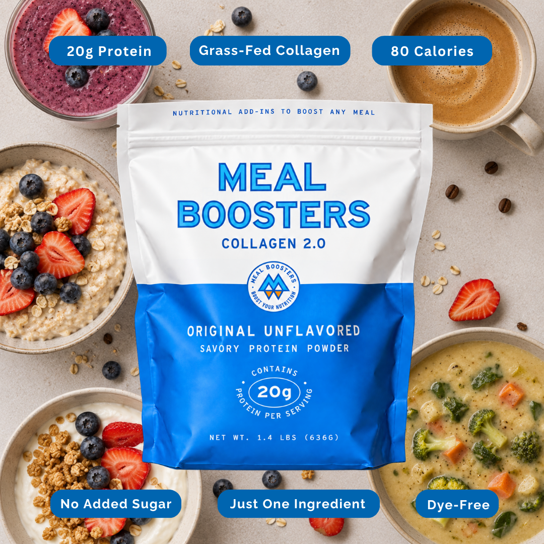 Meal Boosters | Collagen Protein - Unflavored, 20 Servings