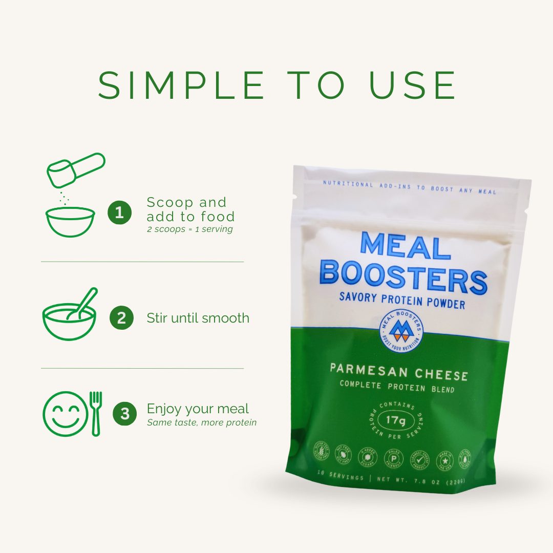 Meal Boosters | Collagen Protein - Parmesan Cheese, 10 Servings