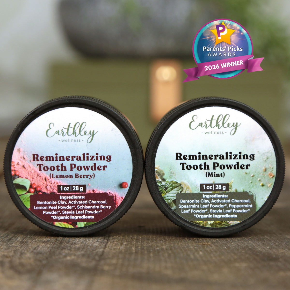 Earthley Remineralizing Tooth Powder