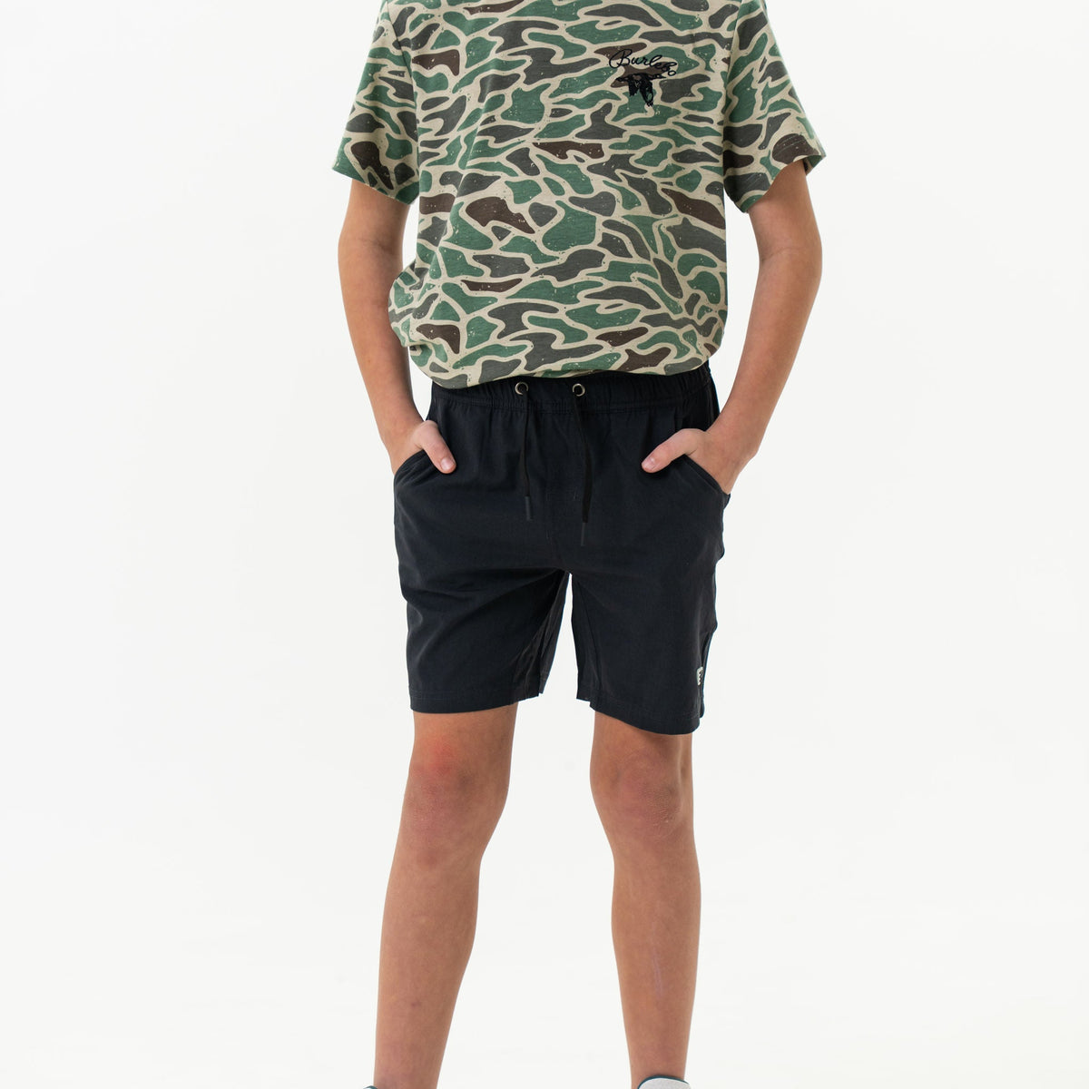 Burlebo | Youth Athletic Shorts