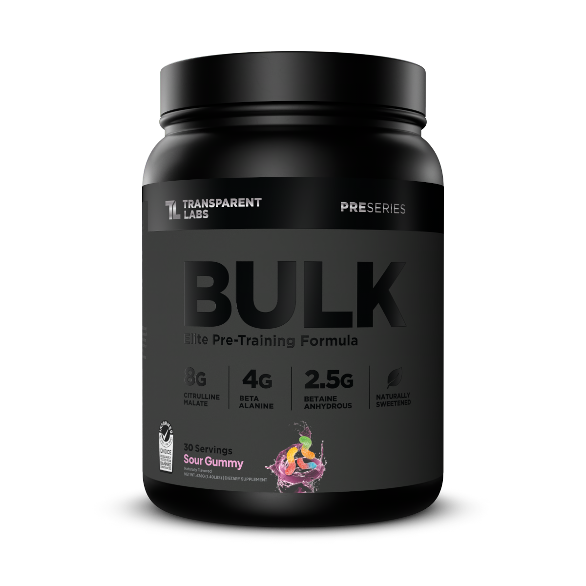 Transparent Labs | Bulk BLACK Pre Workout