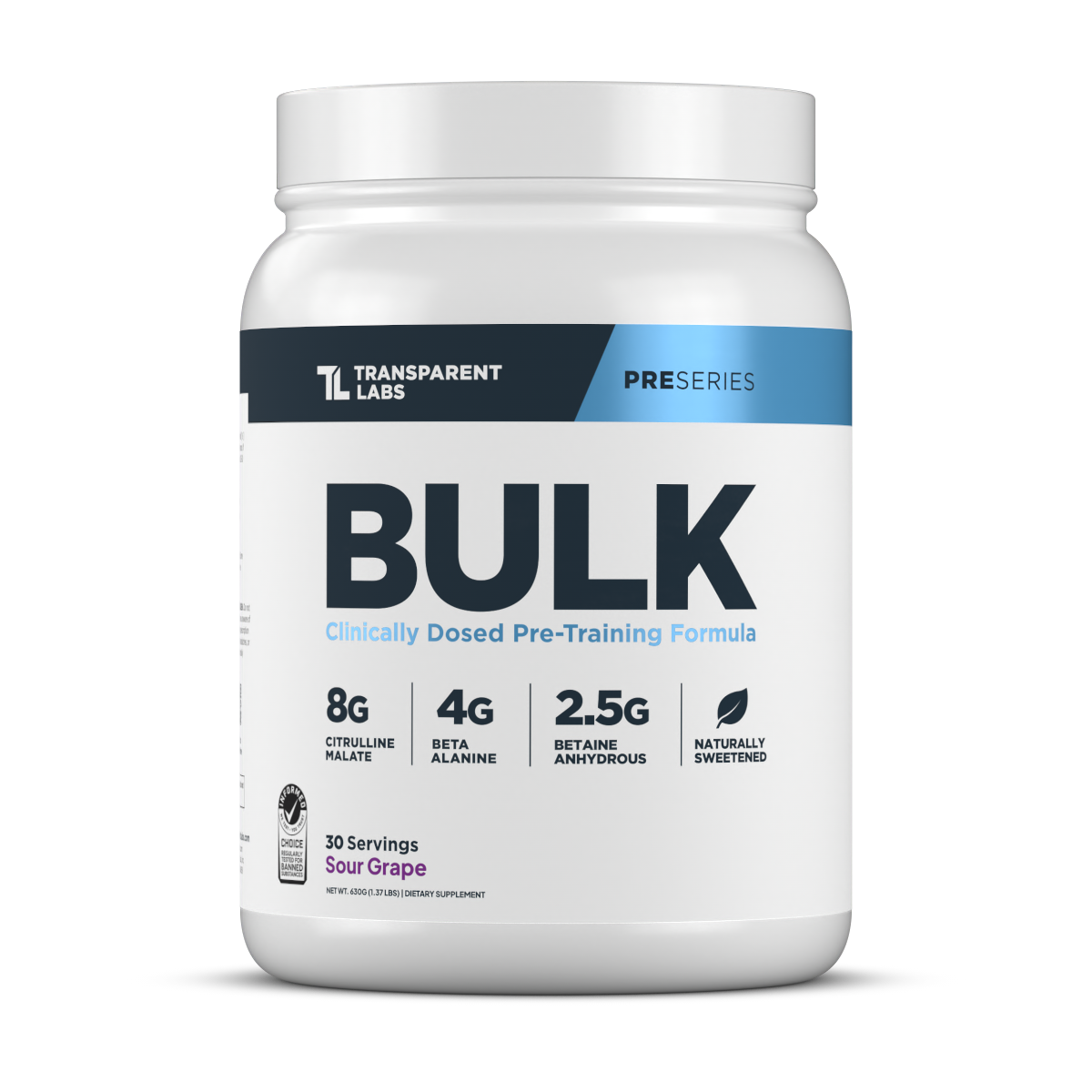 Transparent Labs | Bulk Pre Workout