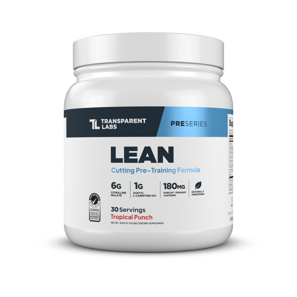 Transparent Labs | Lean Pre Workout