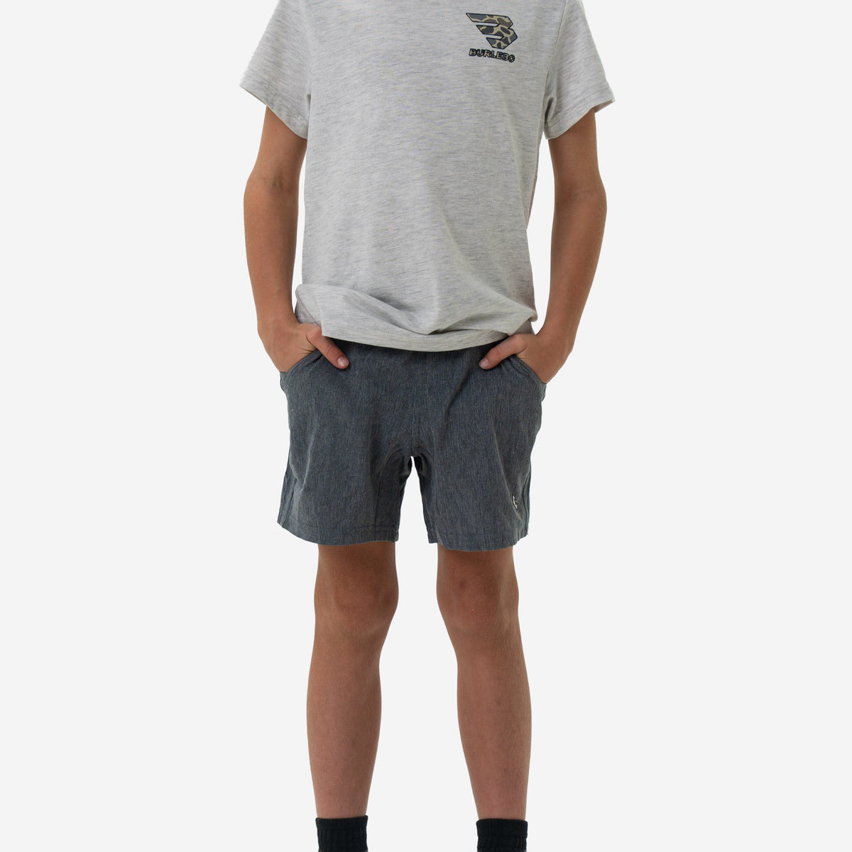 Burlebo | Youth Athletic Shorts