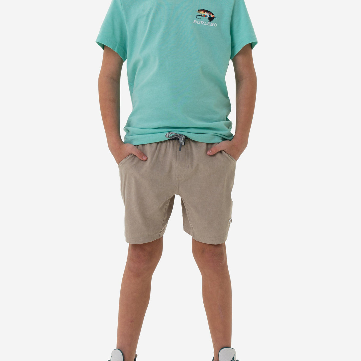 Burlebo | Youth Athletic Shorts