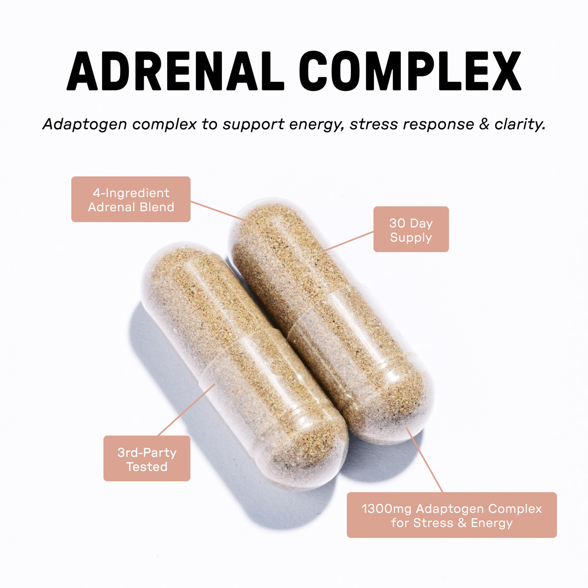 Just Ingredients Adrenal Complex