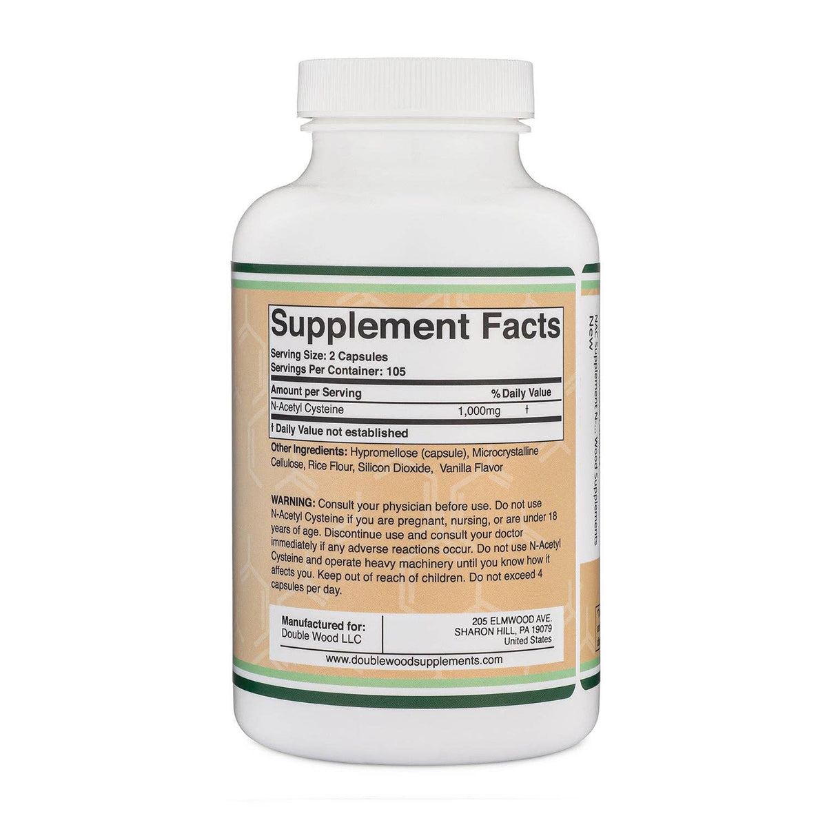 Double Wood | N-Acetyl Cysteine (NAC)