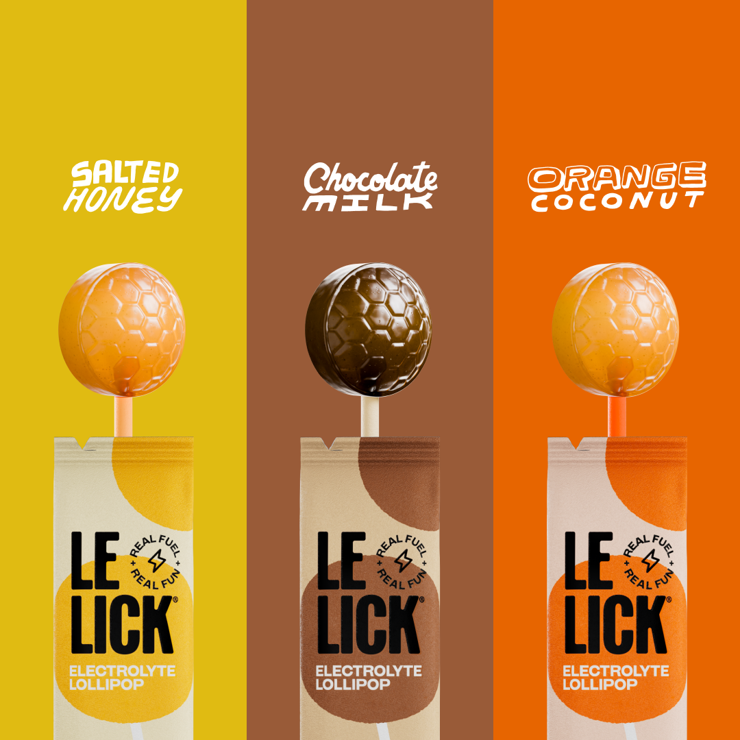 LeLick | Electrolyte Lollipops