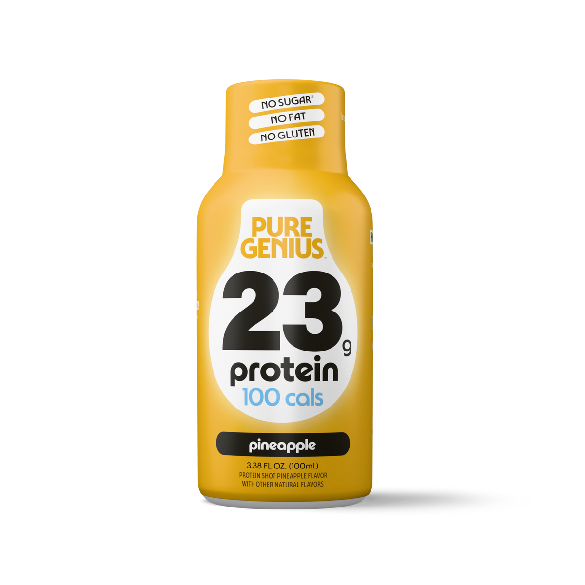 Pure Genius | Protein Drink - 12 Count Box / Pineapple