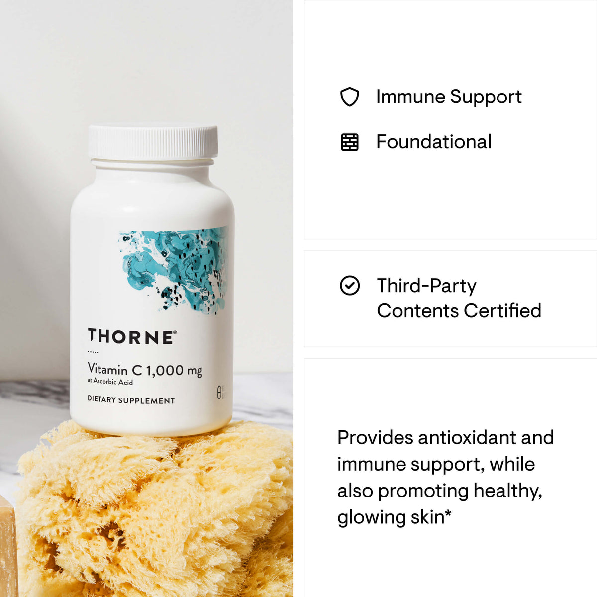 Thorne Vitamin C 1,000mg