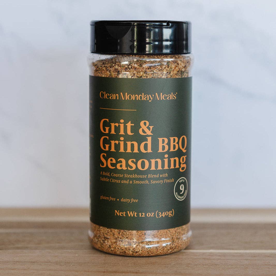 Clean Monday | Grit & Grind BBQ Seasoning