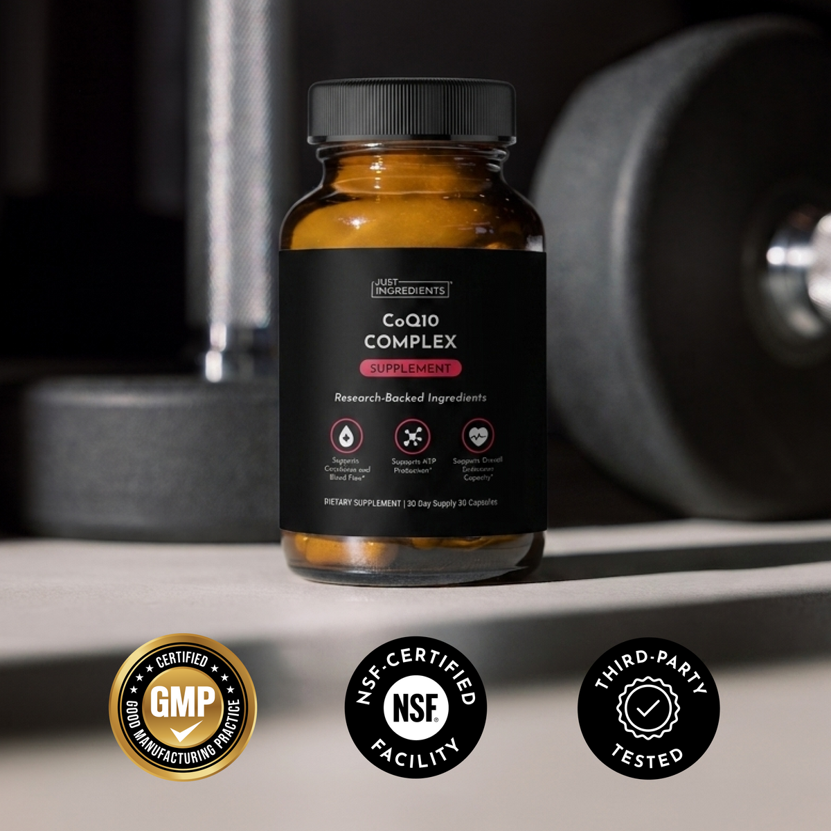 Just Ingredients CoQ10 Complex