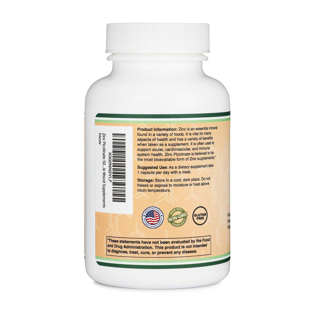 Double Wood | Zinc Picolinate
