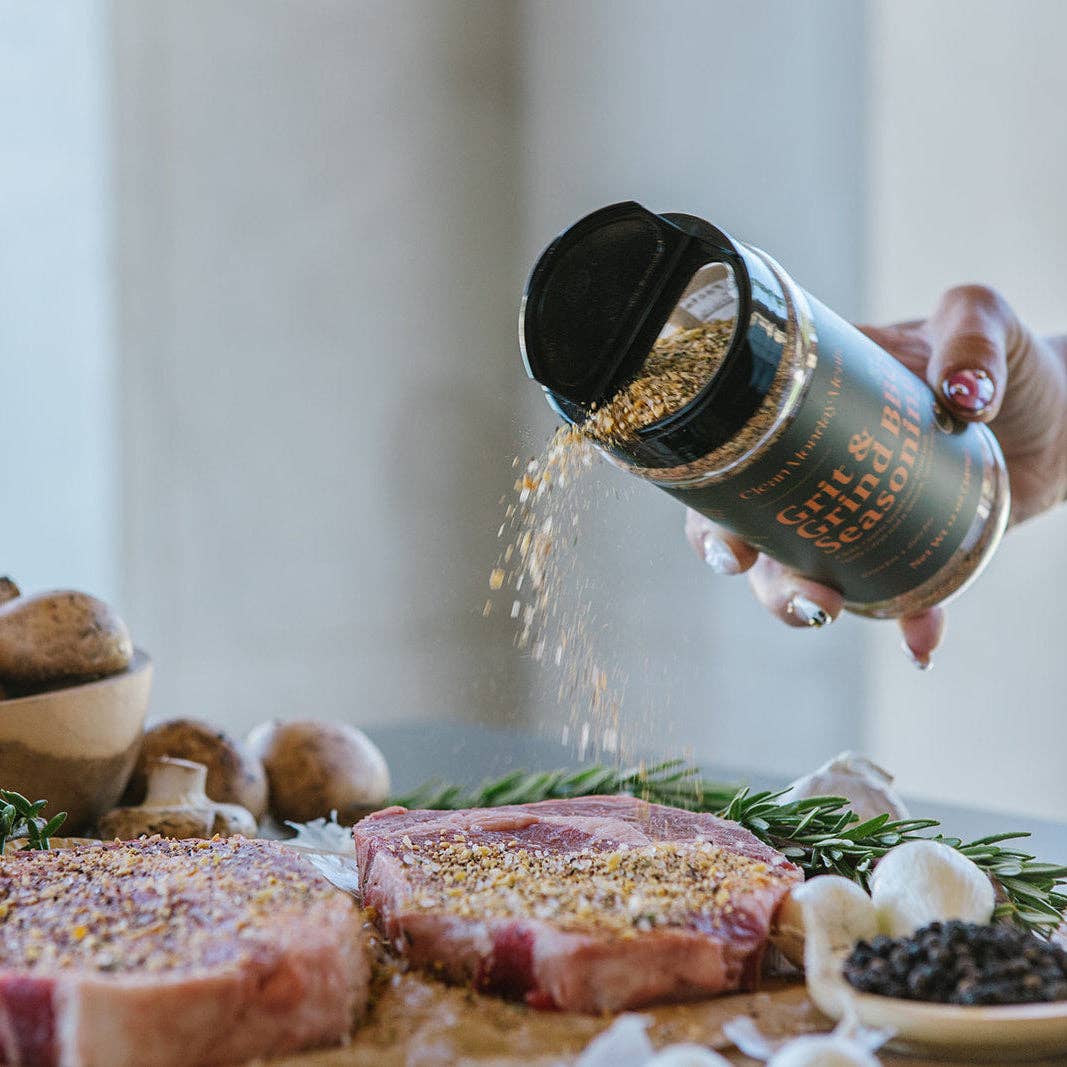 Clean Monday | Grit & Grind BBQ Seasoning
