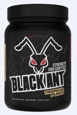 Bucked Up | Black Ant PreWorkout - Creatine, Pump & Strength Powder