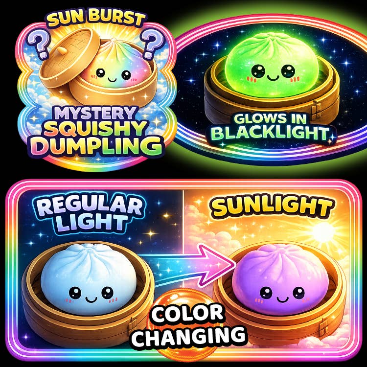 Fun Doh Color Changing Dumpling Squishy