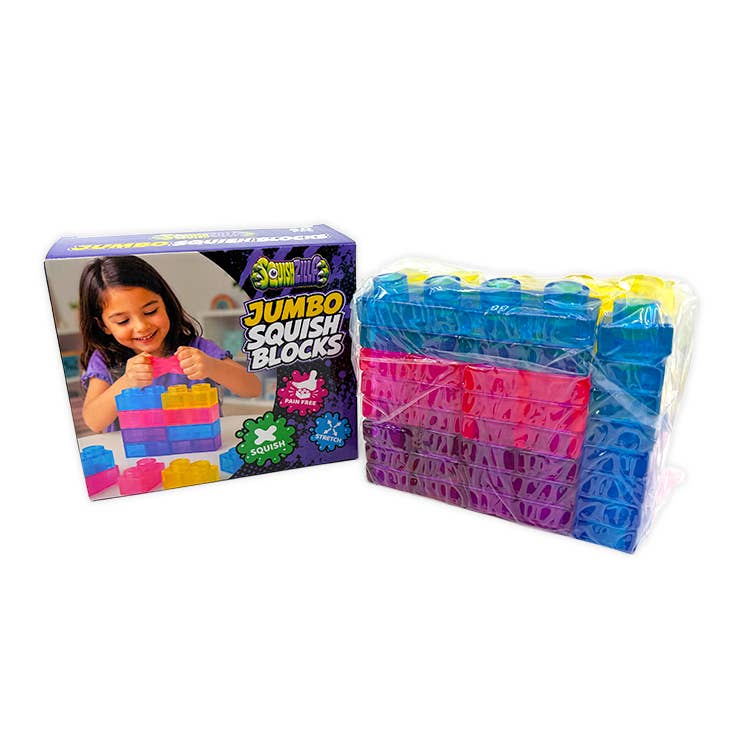 Fun Doh Jumbo Squish Blocks Building
