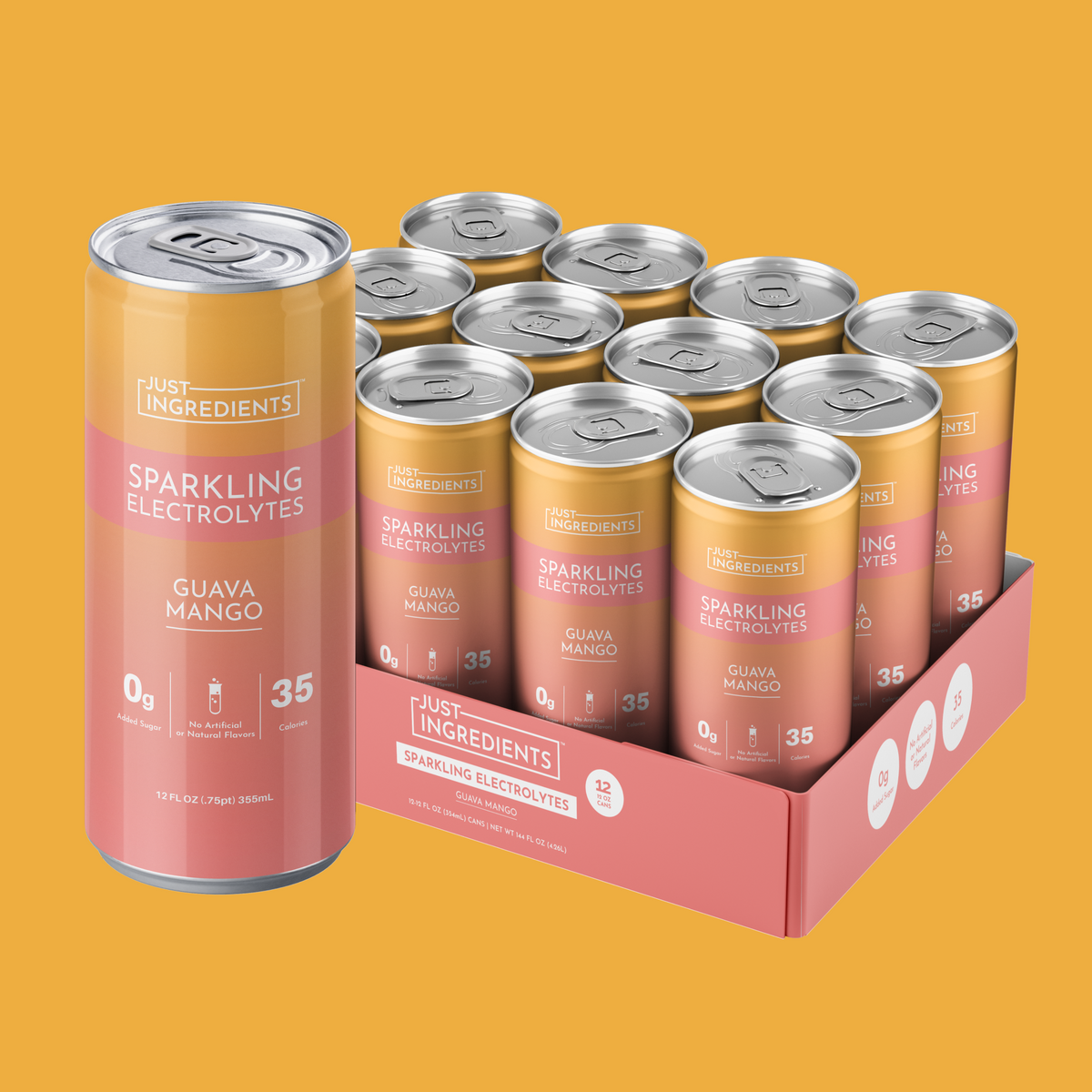 Just Ingredients Sparkling Electrolytes RTD