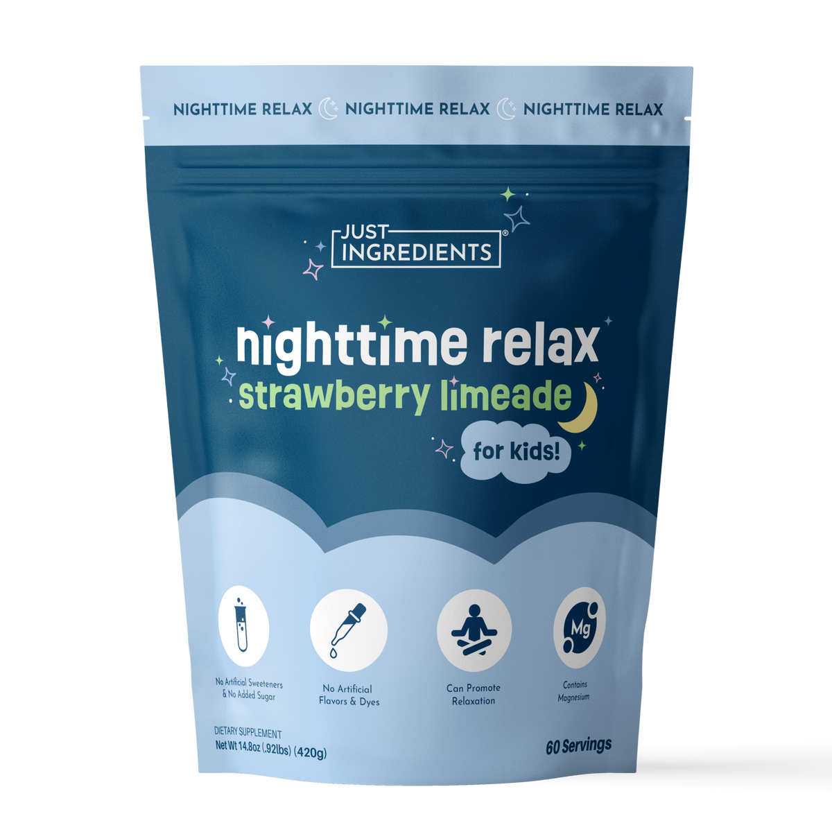 Just Ingredients Strawberry Limeade Nighttime Relax - Kids