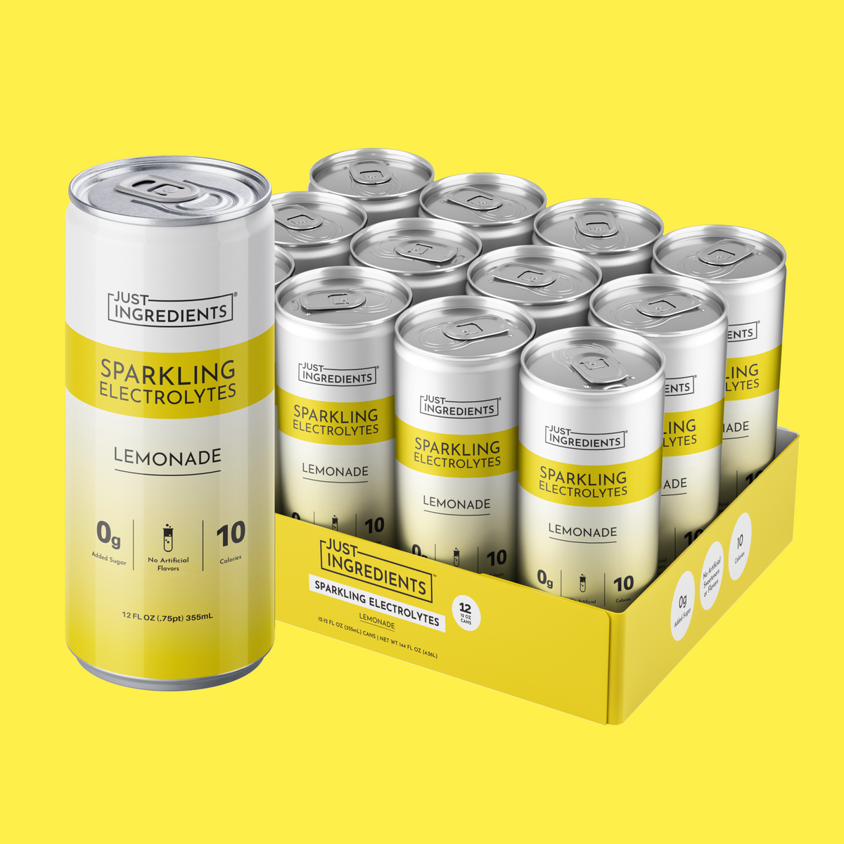 Just Ingredients Sparkling Electrolytes RTD
