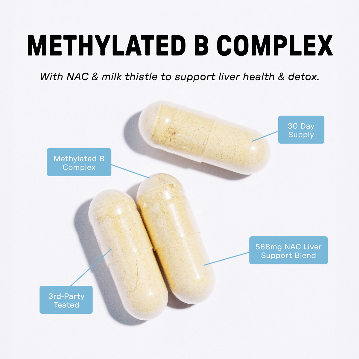 Just Ingredients Methyl B Complex