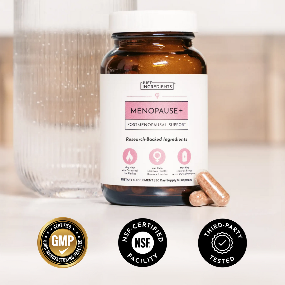 Just Ingredients Menopause Support