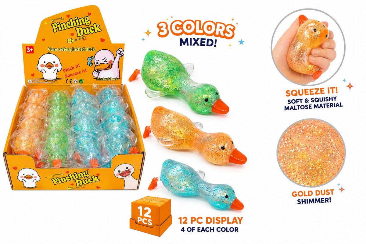 Duck Glitter Squishy