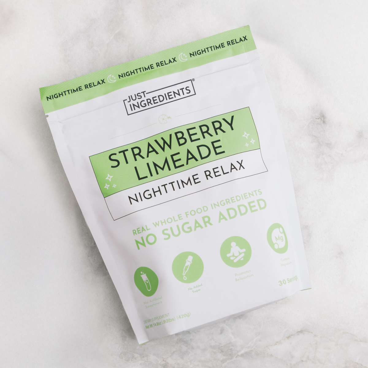 Just Ingredients Strawberry Limeade Nighttime Relax - Adults