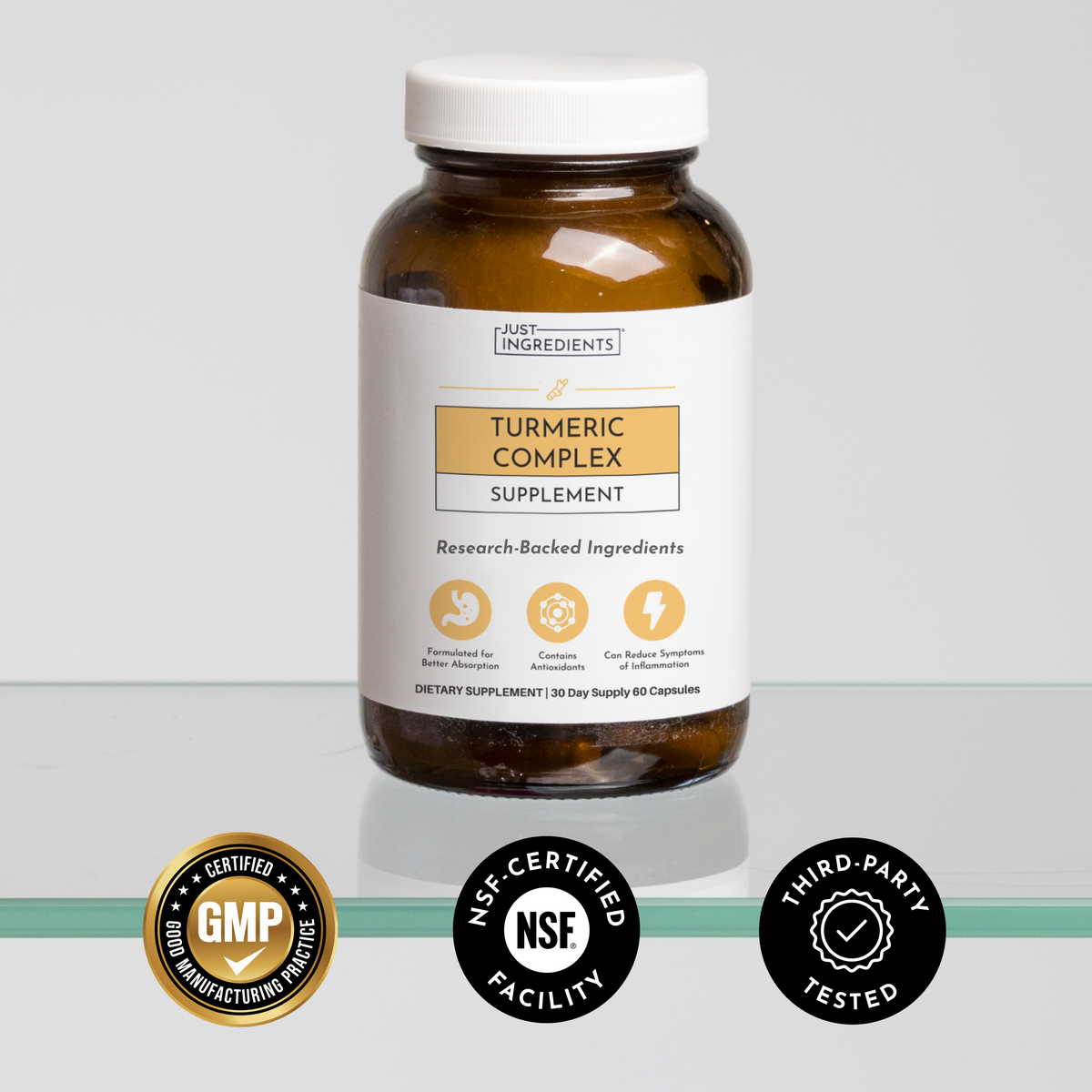Just Ingredients Turmeric Complex